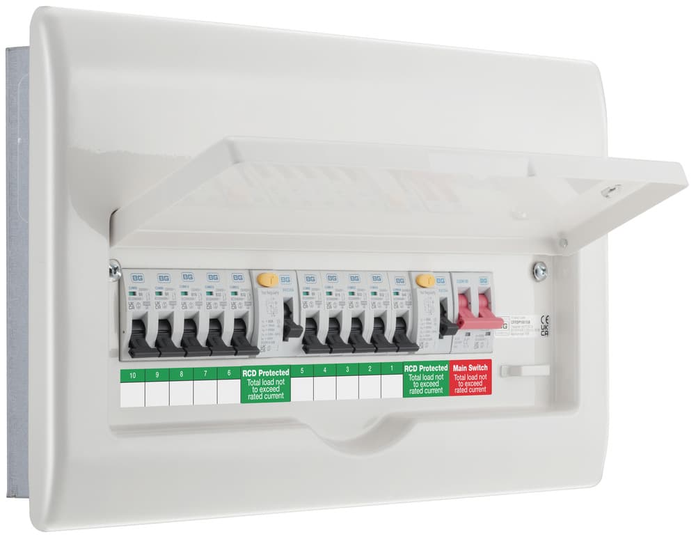 Upgraded consumer unit
