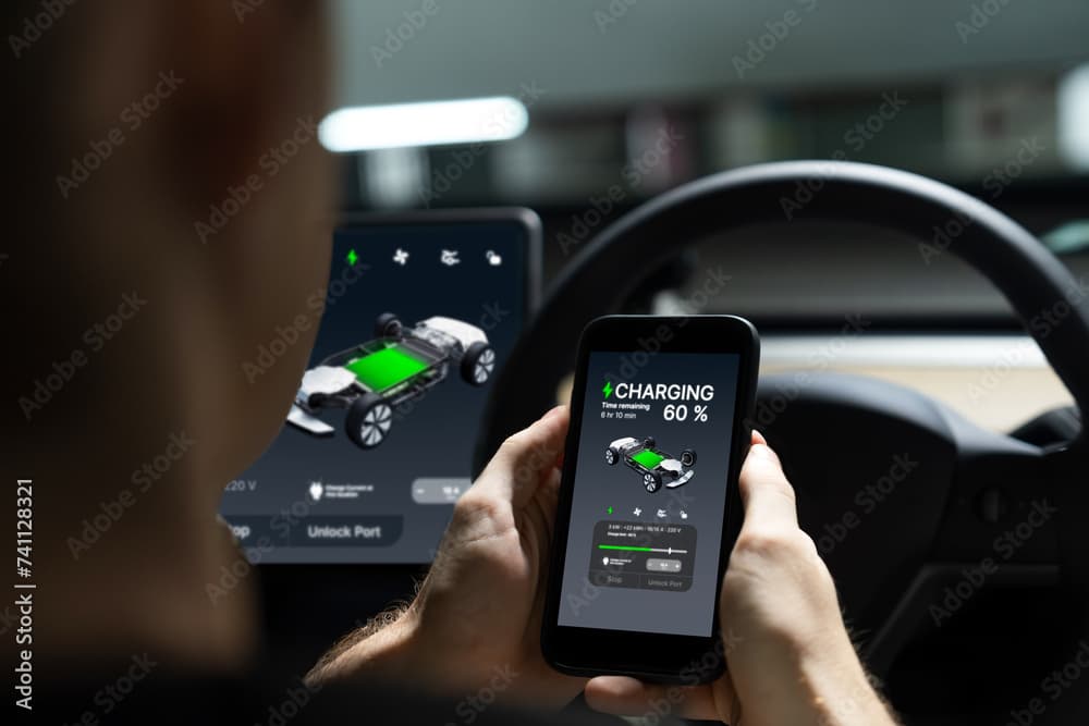 Smart EV charging app