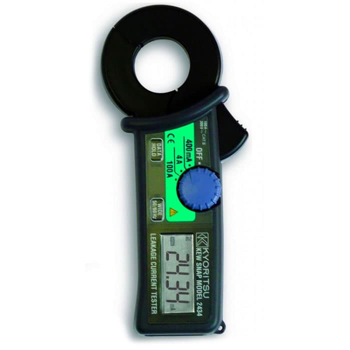 EV electrical test kit including clamp meter and accessories